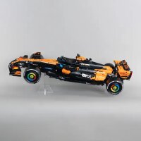 Acrylic stand for LEGO&reg; Technic and Creator cars (angled 6/10 cm high)