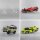 Acrylic stand for LEGO&reg; Technic and Creator cars (angled 6/10 cm high)