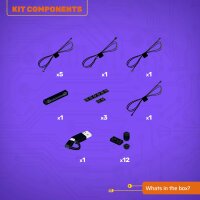 LMB 2.0 Kit di illuminazione a LED per LEGO&reg; 11383 Maniero della Sindaca