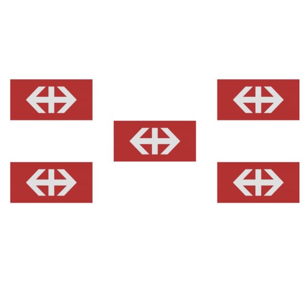 Stone Heap - SBB Logo 1x2 Fliese (5 Teile)