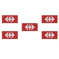 Stone Heap - logo CFF tuiles 1x2 (5 pi&egrave;ces)