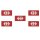 Stone Heap - SBB Logo 1x2 Fliese (5 Teile)