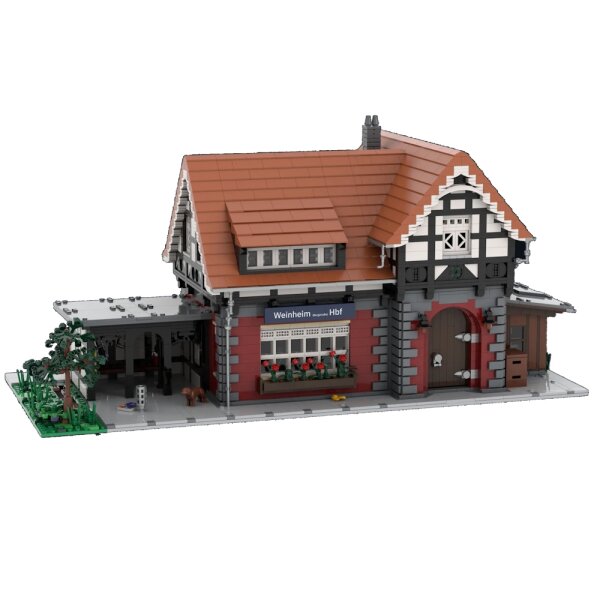 Stone Heap - Landbahnhof (3605 Teile)