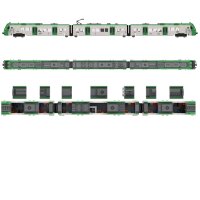 Stone Heap - Stadler FLIRT 3XL VRR S-Bahn (4,010 pieces)