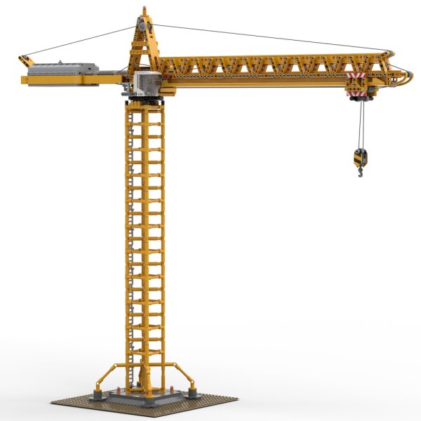 Stone Heap - Motorized Construction Crane (1,740 pieces)