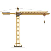 Stone Heap - Motorized Construction Crane (1,740 pieces)