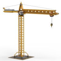 Stone Heap - Motorized Construction Crane (1,740 pieces)
