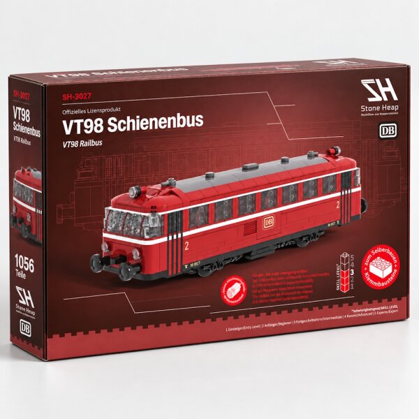 Stone Heap - DB VT 98 Railbus (1,056 pieces)