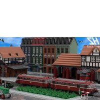Stone Heap - DB VT 98 Railbus (1,056 pieces)