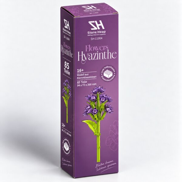 Stone Heap - Single Hyacinth Flower (85 Pieces)