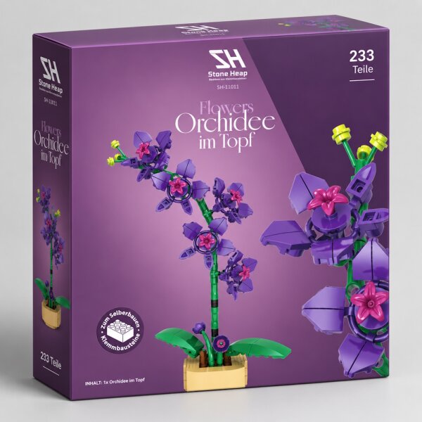 Stone Heap - Orchid&eacute;e en pot (223 pi&egrave;ces)