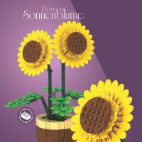 Stone Heap - Sonnenblumen im Topf (381 Teile)