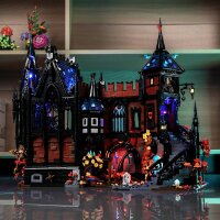BB Kit d&eacute;clairage LED pour LEGO&reg; Bricklink 910049 Adventure in Transylvania  avec t&eacute;l&eacute;commande