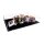 Pr&eacute;sentoir en acrylique pour LEGO&reg; 11385 Star Trek - pont de l&rsquo;U.S.S. Enterprise NCC-1701 (avec fond noir)