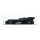 Pr&eacute;sentoir en acrylique pour LEGO&reg; 76355 La Batmobile de Batman, le d&eacute;fi (avec fond noir)