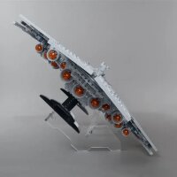 Supporto in acrilico per LEGO&reg; 75457 Star Wars - Super Star Destroyer Executor (Esposizione inclinata)