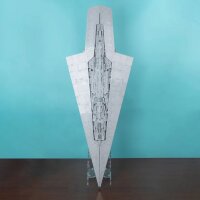 2-in-1 Acryl-St&auml;nder & Wandhalterung f&uuml;r LEGO&reg; 75457 Star Wars - Supersternzerst&ouml;rer Executor (Vertikale Pr&auml;sentation)