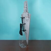2-in-1 Acryl-St&auml;nder & Wandhalterung f&uuml;r LEGO&reg; 75457 Star Wars - Supersternzerst&ouml;rer Executor (Vertikale Pr&auml;sentation)