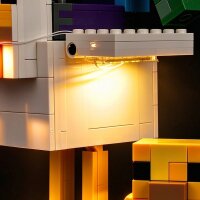 BB Set di illuminazione a LED per LEGO&reg; 21582 Minecraft - Fantino di polli