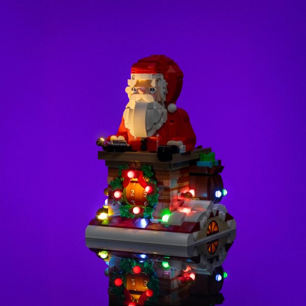 LMB 2.0 LED Licht Set f&uuml;r LEGO&reg; 40874 Weihnachtsmann-Tagez&auml;hler