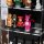 2in1 Acrylic Desk & wall display for 16 LEGO&reg; Minifigures (with black background)