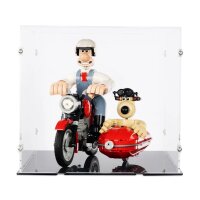 Acrylic display for LEGO&reg; 21371 Wallace & Gromit (With black floor)