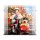 Acrylic display for LEGO&reg; 21371 Wallace & Gromit (With background image & black base)