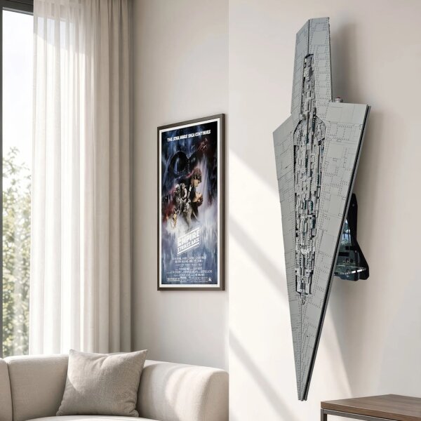 Acryl-Wand-Halterung f&uuml;r LEGO&reg; 75457 Star Wars - Supersternzerst&ouml;rer Executor