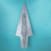 Acryl-Wand-Halterung f&uuml;r LEGO&reg; 75457 Star Wars - Supersternzerst&ouml;rer Executor