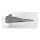 Pr&eacute;sentoir et support XL en acryliquepour LEGO&reg; 75457 Star Wars - Le Super Destroyer Stellaire de classe Executor (inclin&eacute; &ndash; avec fond noire)