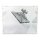 Pr&eacute;sentoir et support XL en acryliquepour LEGO&reg; 75457 Star Wars - Le Super Destroyer Stellaire de classe Executor (inclin&eacute; &ndash; avec fond noire)