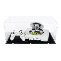 Acryl-Display f&uuml;r LEGO&reg; 72306 Playstatioin (Mit schwarzem Boden)