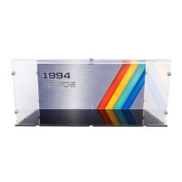 Acryl-Display f&uuml;r LEGO&reg; 72306 Playstatioin Mit Hintergrundbild & schwarzem Boden)