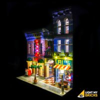 Kit di illuminazione a LED per LEGO® 10246 Ufficio dellinvestigatore
