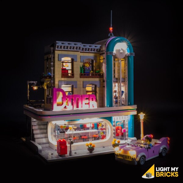LED Licht Set für LEGO® 10260 Amerikanisches  Diner